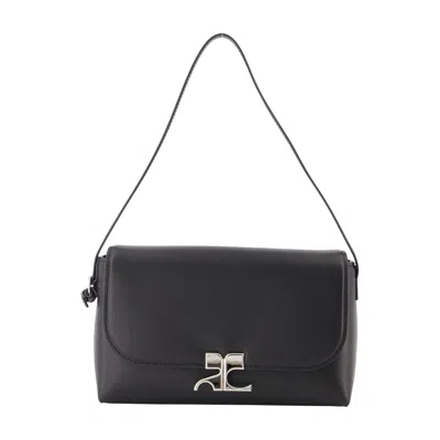 Courrèges Shoulder Bag In Black
