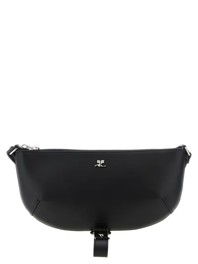 Courrèges Courreges Shoulder Bag In Black