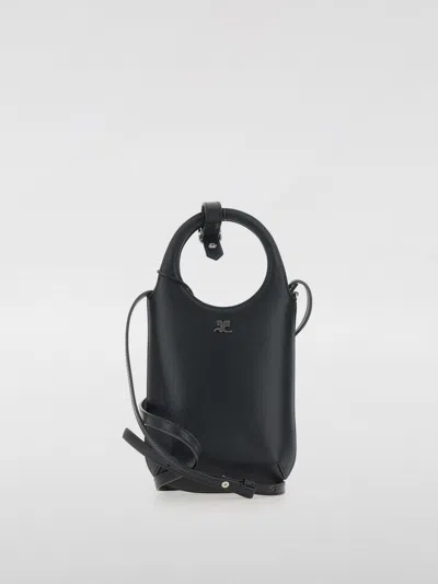 Courrèges Shoulder Bag  Woman Color Black