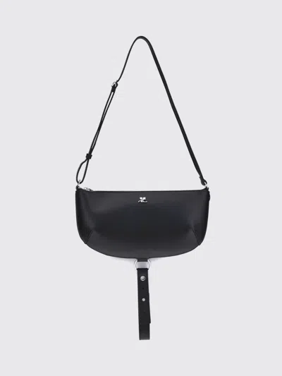 Courrèges Courrges Holy Eclipse Shoulder Bag In Black