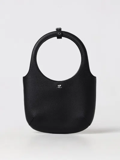 COURRÈGES TOTE BAG COURRÈGES WOMAN COLOR BLACK,F75066002