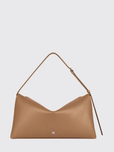 Courrèges Shoulder Bag  Woman Color Brown In Purple