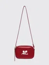 Courrèges "reedition" Camera Bag In Red