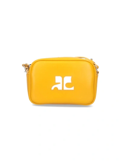 Courrèges Shoulder Bag In Yellow