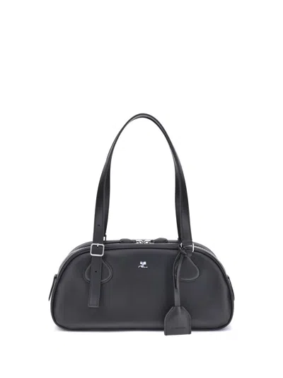 Courrèges Shoulder Bags In Black