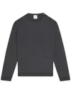 Courrèges Shoulder-snaps Sweater In Grey