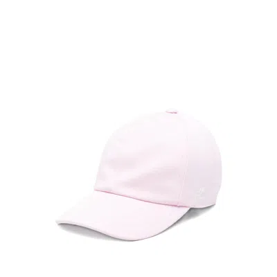 Courrèges Signature Ac Logo-detail Baseball Cap In Pink