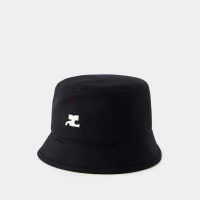 COURRÈGES COURRÈGES SIGNATURE BUCKET HAT