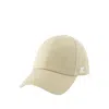 Courrèges Logo Hat In Neutral