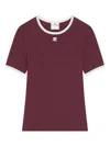 Courrèges T-shirts And Polos In Purple