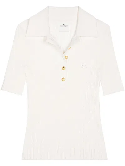 COURRÈGES SIGNATURE POLO SHIRT