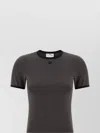 Courrèges Courregès Heritage Contrast T-shirt In Black
