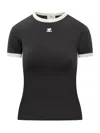 Courrèges Signature T-shirt In Multi