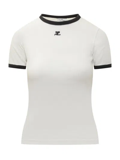 COURRÈGES COURRÈGES SIGNATURE T-SHIRT