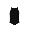 Courrèges Pointy Ribbed Knit Top
