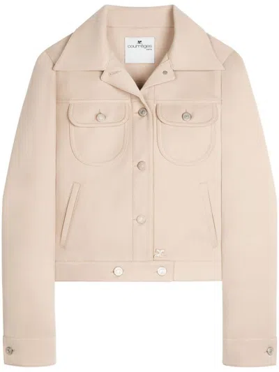 COURRÈGES COURRÈGES SIGNATURE TWILL TRUCKER JACKET