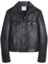 Courrèges Cropped Lambskin Jacket