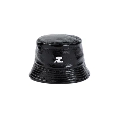 COURRÈGES SIGNATURE VINYL BUCKET HAT