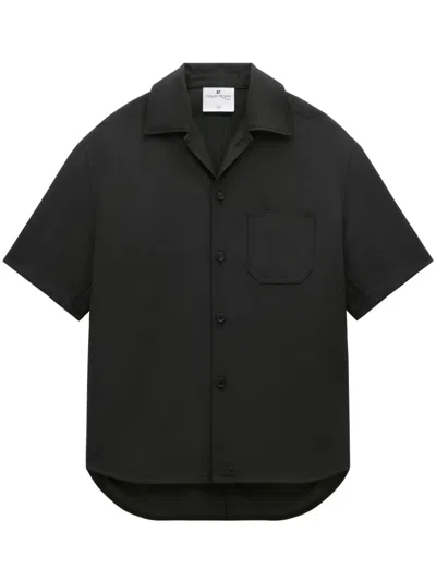 Courrèges Skater Retro Shirt In Black