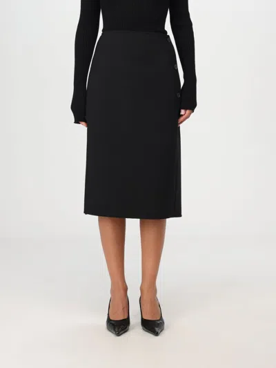 Courrèges Skirt  Woman Color Black In Schwarz