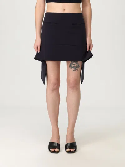 Courrèges Skirt  Woman Color Blue