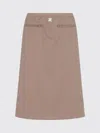 Courrèges Skirt  Woman Color Brown In Brown
