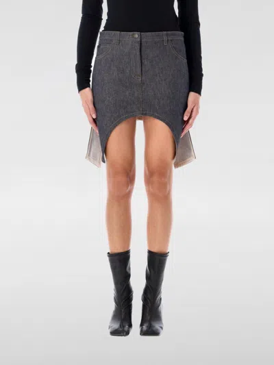 COURRÈGES SKIRT COURRÈGES WOMAN COLOR GREY,G40539020