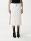 Courrèges Skirt  Woman Color White In White