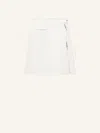 Courrèges Zip-fastening Skirt In White