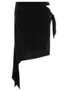 Courrèges Asymmetrical Midi Skirt