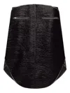 Courrèges Courreges Black Cotton Blend Skirt In Black