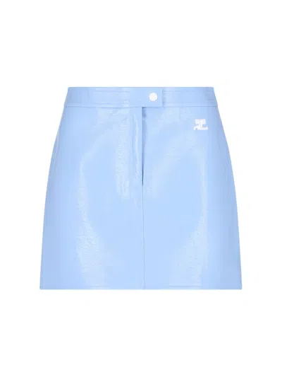 Courrèges Skirts In Blue