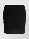 Courrèges Skirts Featuring Button Detailing And Elastic Waistband
