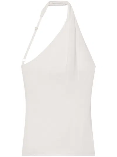 Courrèges Slash Asymmetric Top In Neutrals