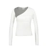 Courrèges Courregès Slash Contrast T In White