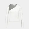 Courrèges Courregès Slash Contrast T In White