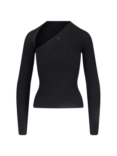 COURRÈGES "SLASH" LOGO TOP