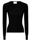 Courrèges Sweaters In Black