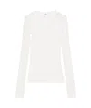 Courrèges Slash T-shirt In White
