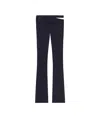Courrèges Slash Trousers In Black