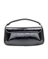 Courrèges Sleek Baguette Bag - Courreges - Leather - Black In Black