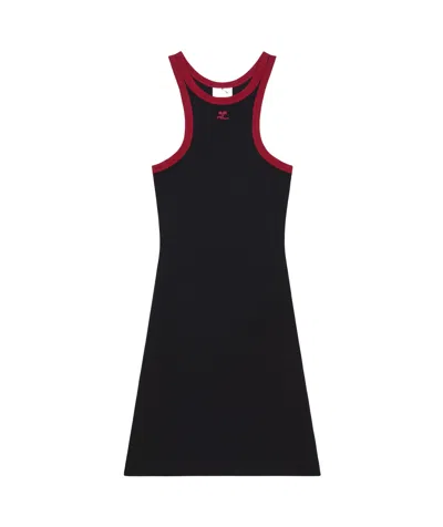 COURRÈGES COURRÈGES RACERBACK SLEEVELESS MINI DRESS