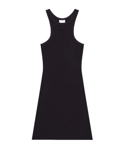 Courrèges Courreges Women Short Scuba Dress In Black