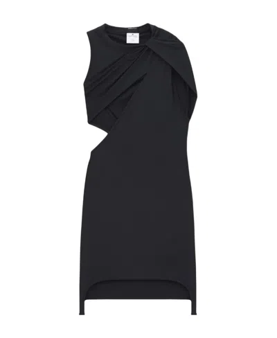 Courrèges Sleeveless Dress In Black