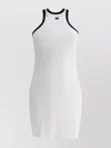 Courrèges Sleeveless Dress Contrast Trim