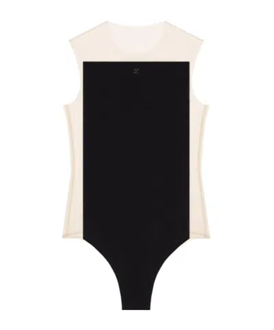 COURRÈGES COURRÈGES ILLUSION SMEI-SHEER BODYSUIT