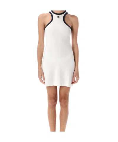 COURRÈGES SLEEVELESS MINI DRESS