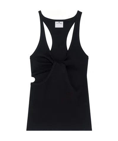 COURRÈGES COURRÈGES TWIST 90'S RIB TANK TOP