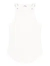 Courrèges Sleeveless Top In White