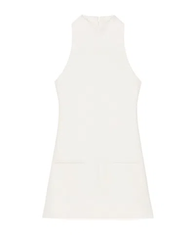 COURRÈGES COURRÈGES SLEEVELESS TWILL A-LINE DRESS
